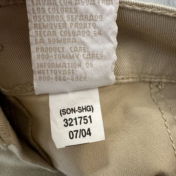 NWT Vintage Y2K Tommy Hilfiger Pleated Khaki Mini Skirt Size 5 XS/S - Picture 5 of 9